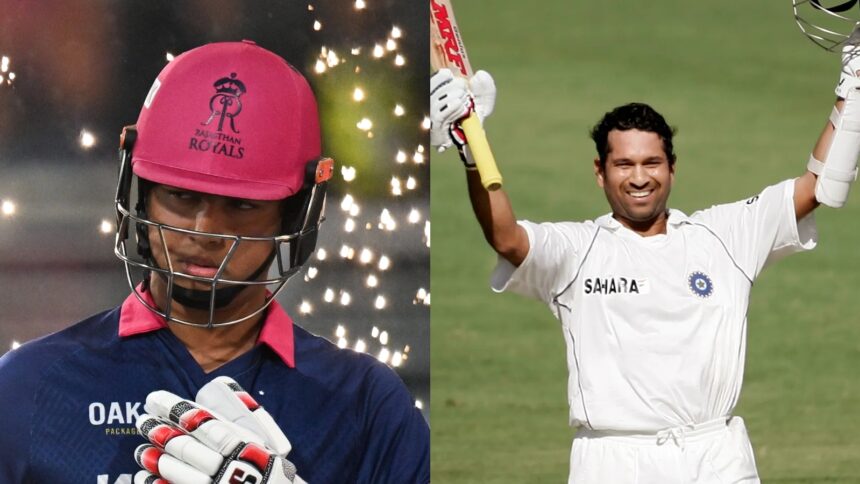 Tendulkar said he would leave up to the selectors to decide when Sooryavanshi should make it to the Indian Test squad. (BCCI/AP)