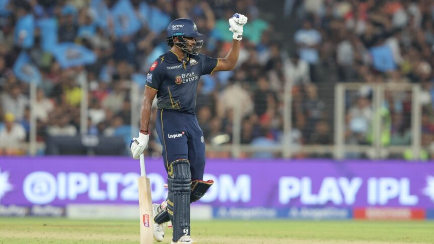 Sudharsan has grown to be an integral part of GT's plans since making his IPL debut for them in 2022. (BCCI/Creimas Photo)