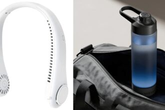 A collection of portable cooling and smart gadgets designed to help users stay comfortable during the summer season. (Image: Express Image)