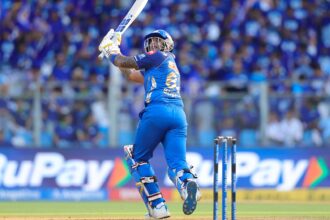 Suryakumar Yadav also downplayed rumours of a wrist injury affecting his shots on Sunday. (CREIMAS)