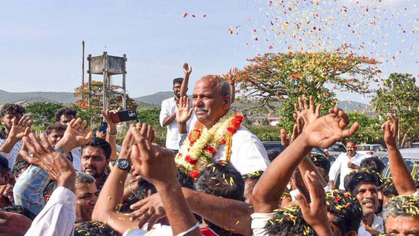 On Thursday, Congress Rajegwoda approached the Election Commission (EC0 seeking a forensic audit of the invalidated postal ballots.