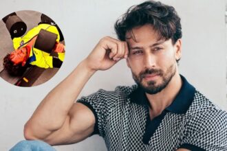Tiger Shroff 60kg dumbbell workout