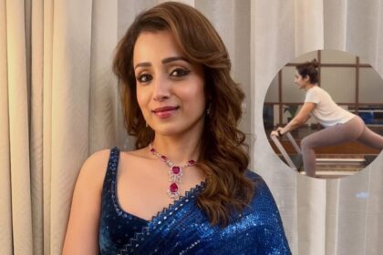 Trisha Krishnan's Pilates routine