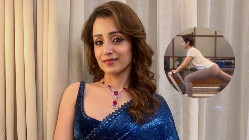 Trisha Krishnan's Pilates routine