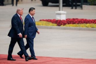 US President Donald Trump with Chinese President Xi Jinping | Reuters