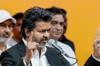 TVK chief and Tamil Nadu CM C Joseph Vijay has slammed the previous DMK government for its fiscal decisions | PTI