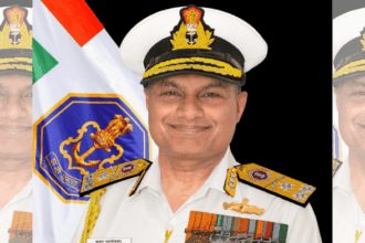 Vice Admiral Krishna Swaminathan currently serves as FOC-in-C, Western Commad. | X/@SpokespersonMoD