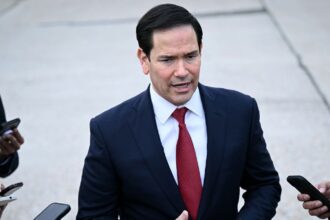 US Secretary of State Marco Rubi