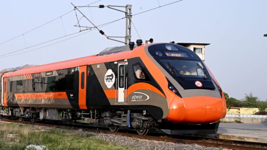 Made in UP: First Vande Bharat train rolls out from Modern Coach Factory