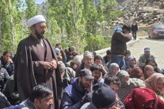 After efforts from local leadership -- including activist Sajjad Kargili -- the body was returned by Pakistan and he was buried in Kargil Wednesday.