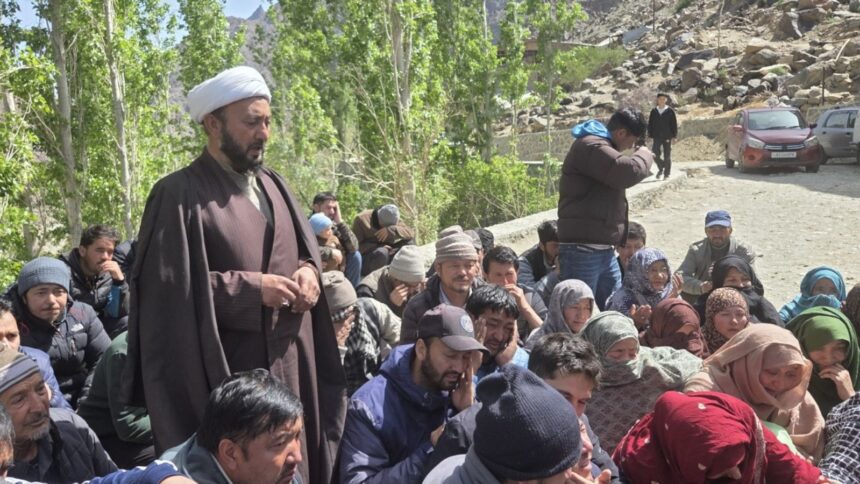 After efforts from local leadership -- including activist Sajjad Kargili -- the body was returned by Pakistan and he was buried in Kargil Wednesday.