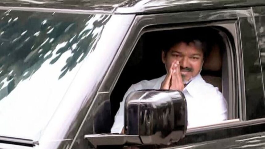 By evening, Vijay had already met Governor Rajendra Vishwanath Arlekar and staked claim to form the government