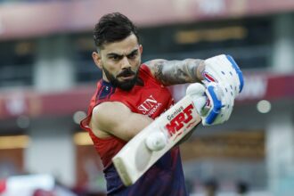 Kohli has scored 379 runs thus far this season in 11 innings at a strike rate of 163.36 and average of 42.11 with three-half centuries. (BCCI/Creimas Photo)