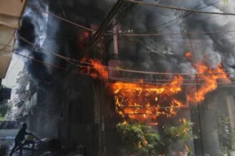 Delhi fire