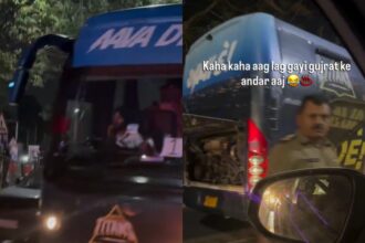 Gujarat Titans' team bus catches fire after IPL 2026 Final loss to RCB, players safely evacuated