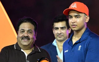 Rajeev Shukla and Vaibhav Sooryavanshi