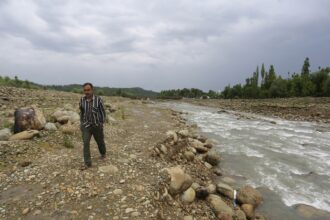 In Kashmir village once known for its springs, mining leaves river scarred, fields barren