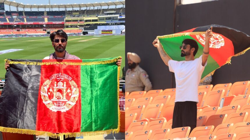 Khial Mohammad Afghan Fan vs India