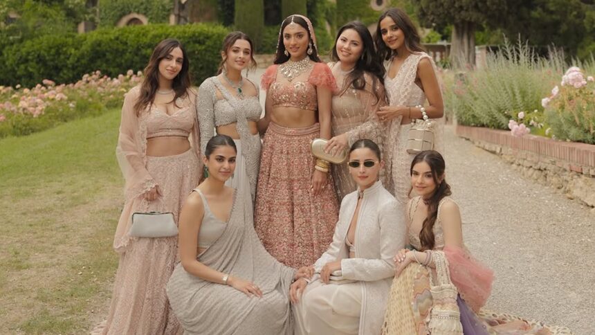 Alia Bhatt with her friends