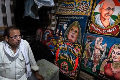 Kafeel Ahmed Ansari at his residence near Matia Mahal in Old Delhi. Express Photo by Haobijam Chinglemba