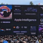 Apple executives present new AI-powered Siri features during the WWDC 2026 keynote in Cupertino, California, as the company seeks to strengthen its position in the rapidly evolving artificial intelligence market. (Image: The Indian Express/ Anuj Bhatia)