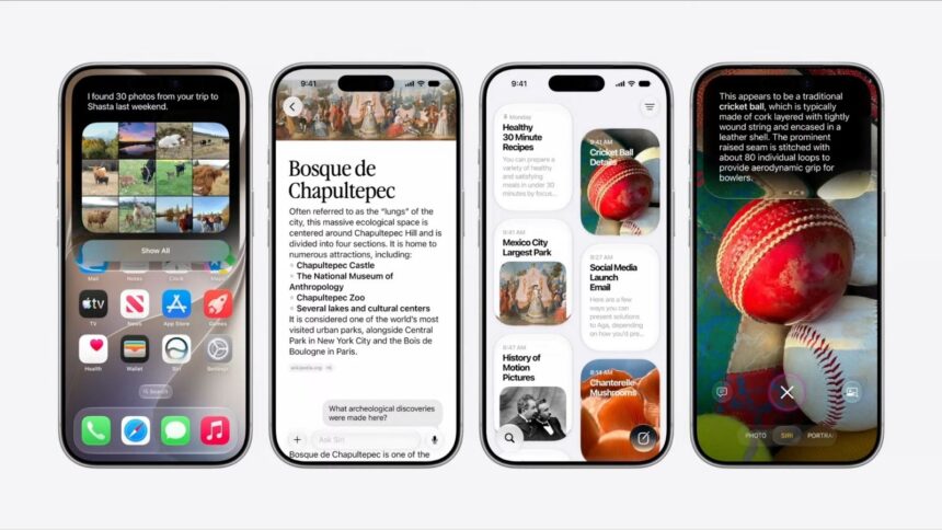 Apple’s latest iPhone software update iOS 27 brings a redesigned Siri, new AI-powered tools and enhanced privacy features, but Apple Intelligence remains limited to newer devices. (Image: Apple)