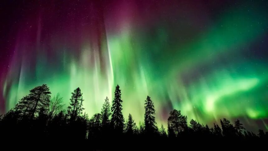 In 2024, a G5 storm hit the magnetosphere, resulting in auroras stretching all the way to India. (File Photo)