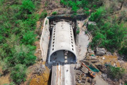 Mumbai-Ahmedabad bullet train project gets India's first Tunnel Hood technology (Image: NHSRCL)