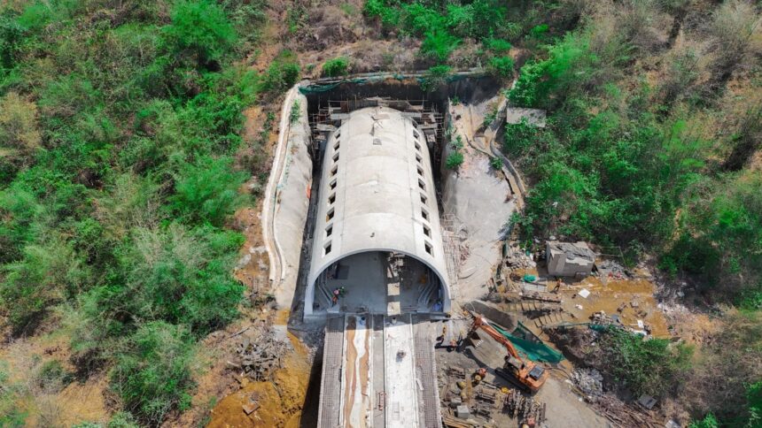 Mumbai-Ahmedabad bullet train project gets India's first Tunnel Hood technology (Image: NHSRCL)