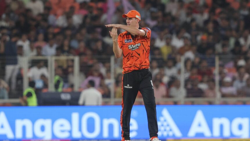 SRH captain Pat Cummins mulls skipping the IPL 2027 season. (CREIMAS)