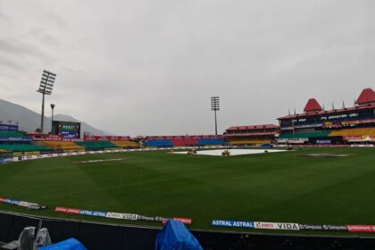 India vs Afghanistan 1st ODI HPCA Stadium Pitch Report, Dharamshala Weather: (Express Photo by Lalith Kalidas)