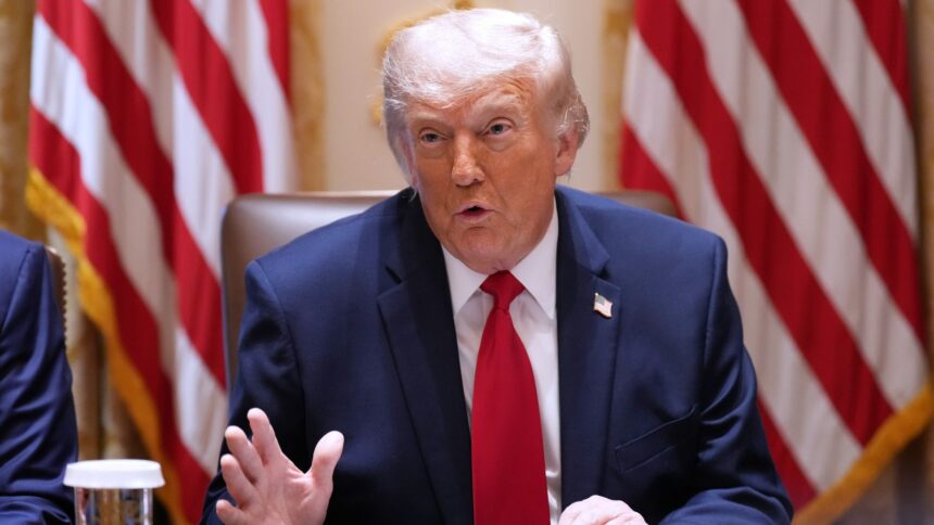 US President Donald Trump