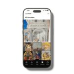 The eicon app allows users to identify artworks and access artist information, provenance details and museum-backed insights through their smartphone camera. (Image: Eicon)