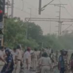 Patliputra Railway Station in Patna witnessed chaos ahead of the Bihar Police Prohibition Excise Constable examination as a large crowd of candidates gathered, leading to train disruptions, stone-pelting and police intervention.