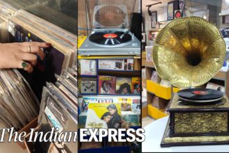 vinyl records