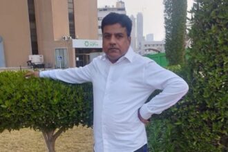 Kuwait airport drone strike victim, Manzoor Ahmed tailor killed Kuwait, Iranian drone attack Kuwait International Airport, Ujjain man killed in Kuwait, Gulf conflict civilian casualties, Madhya Pradesh migrant worker death, US Iran conflict spillover 2026, Anand Mohan J, Indian Express Bhopal news