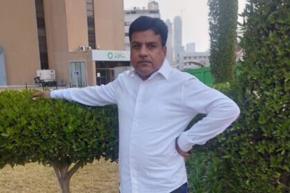 Kuwait airport drone strike victim, Manzoor Ahmed tailor killed Kuwait, Iranian drone attack Kuwait International Airport, Ujjain man killed in Kuwait, Gulf conflict civilian casualties, Madhya Pradesh migrant worker death, US Iran conflict spillover 2026, Anand Mohan J, Indian Express Bhopal news