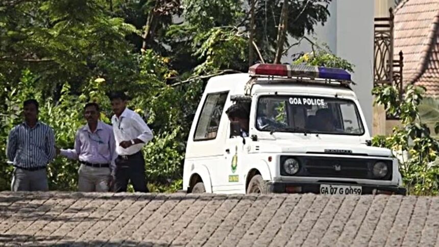 Police said the student was summoned to the police station as per protocol and issued a notice, after which he was allowed to leave.