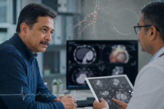 Coronary artery calcium score and heart risk assessment