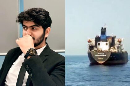 Indian seafarer Aditya Sharma