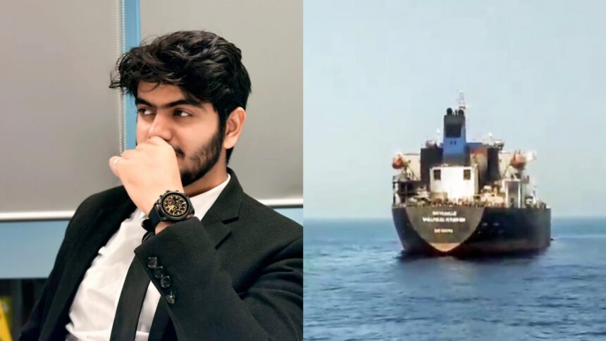 Indian seafarer Aditya Sharma