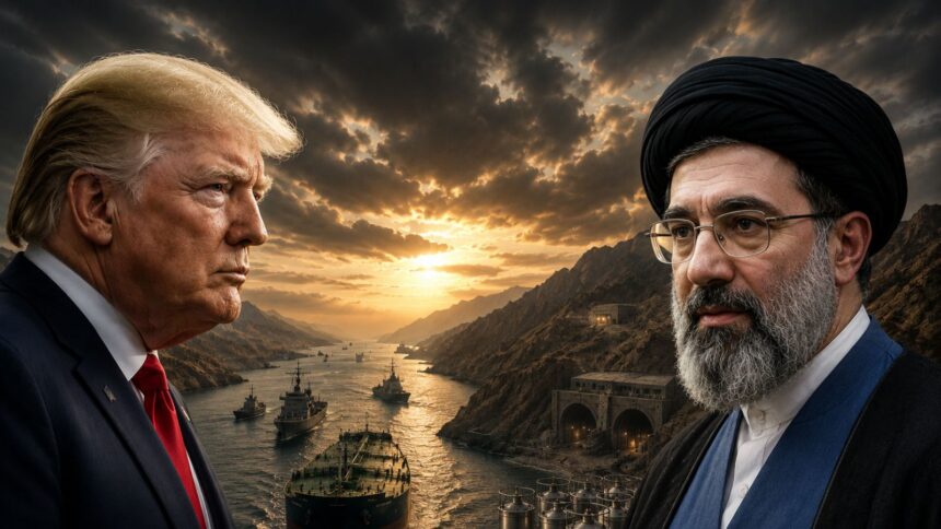 US President Donald Trump and Iran’s Supreme Leader Mojtaba Khamenei. (AI-generated image)