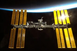 The International Space Station (ISS) orbits roughly 250 miles above the Earth’s surface and has been continuously inhabited since 2000. (Photo Credit: NASA)