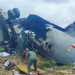 An IAF plane has crashed in Assam's Jorhat.
