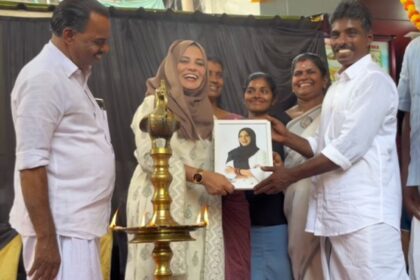IUML’s first woman MLA, Fathima Thahiliya, faces backlash from Muslim clerics for lighting a traditional oil lamp at a restaurant opening.
