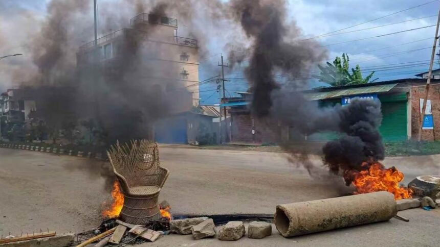 Manipur violence claimed three lives in Kangpokpi district after unidentified gunmen attacked a Kuki-Zo village, killing a couple and another resident. (Representative image)