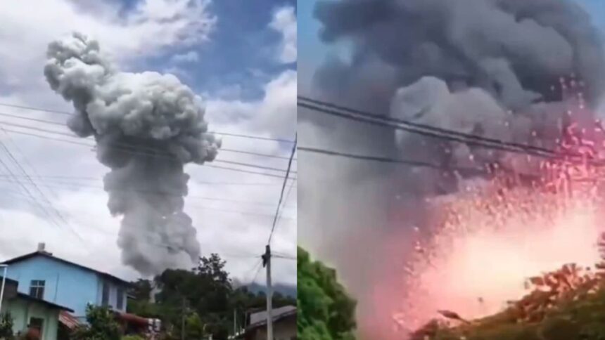 Chinese state broadcaster CCTV reported the explosion caused multiple deaths and injuries, with many residential houses being severely damaged, but did not give figures. It said that according to preliminary investigations, the blast occurred at a site where large quantities of explosives used for mining operations were stored.