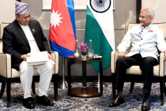nepal fm khanal with jaishankar