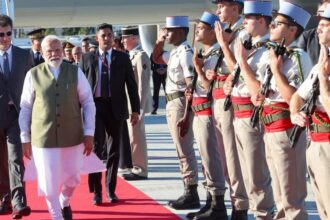 Modi in France, Modi heads to France, Modi France visit, Narendra Modi France visit, G7 leaders’ summit, Narendra Modi, Emmanuel Macron, India-France ties, India-France relations, Indian express explained, explained news, current affairs