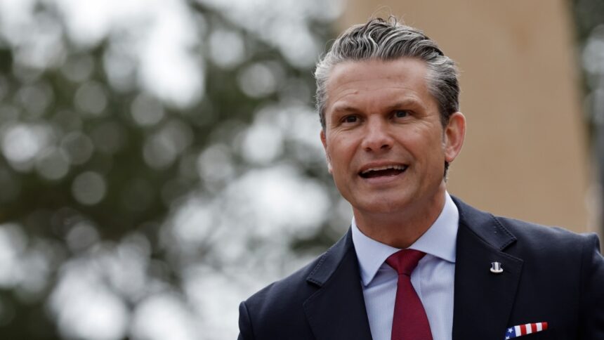 US Defense Secretary Pete Hegseth